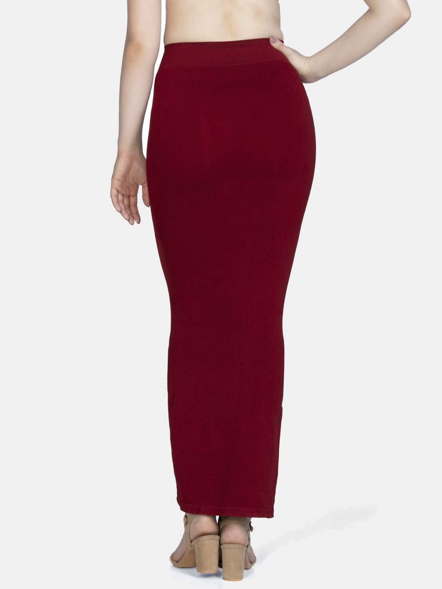 Amante Maroon Saree Shaper