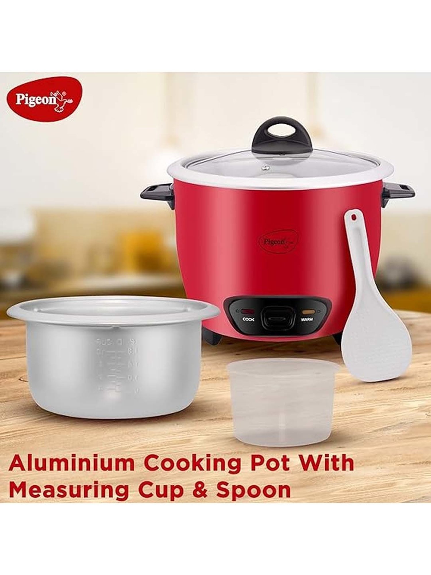 Pigeon 700W 1.8L Rice Cooker