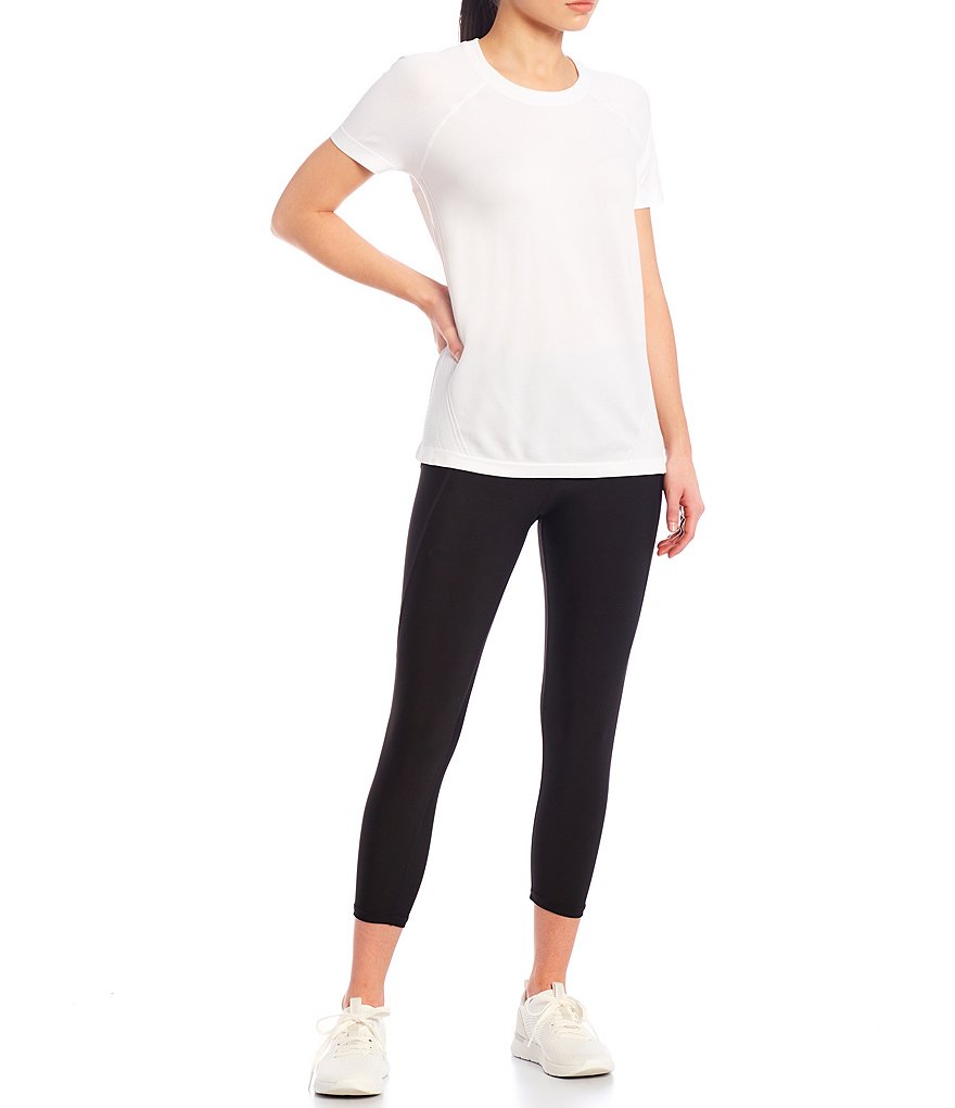 Kinesis Short Sleeve Jewel Neck Seamless Tee