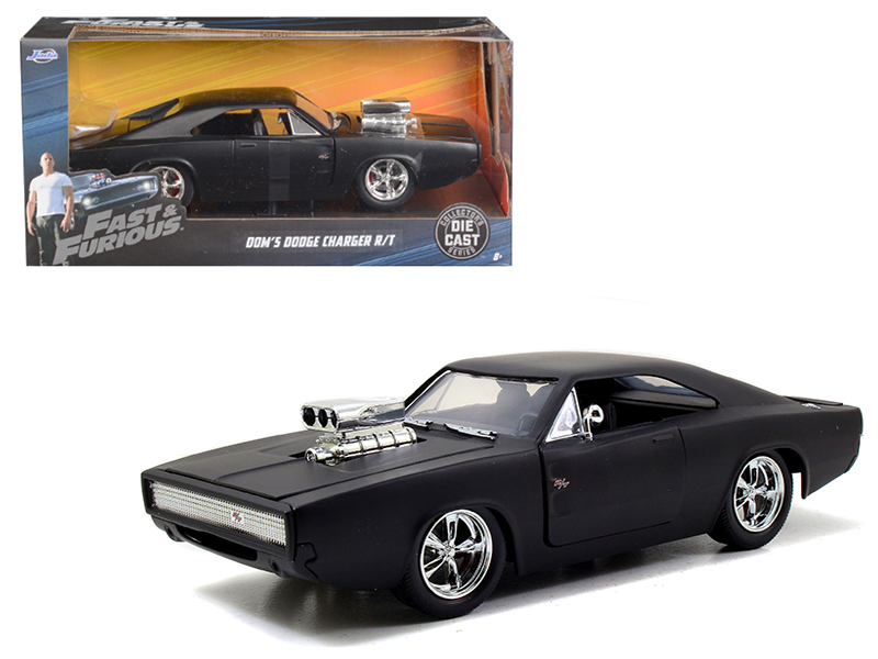 2021 Dodge Charger SRT Hellcat Gray Metallic "Fast X" (2023) Movie "Fast & Furious" Series 1/24 Diecast Model Car by Jada