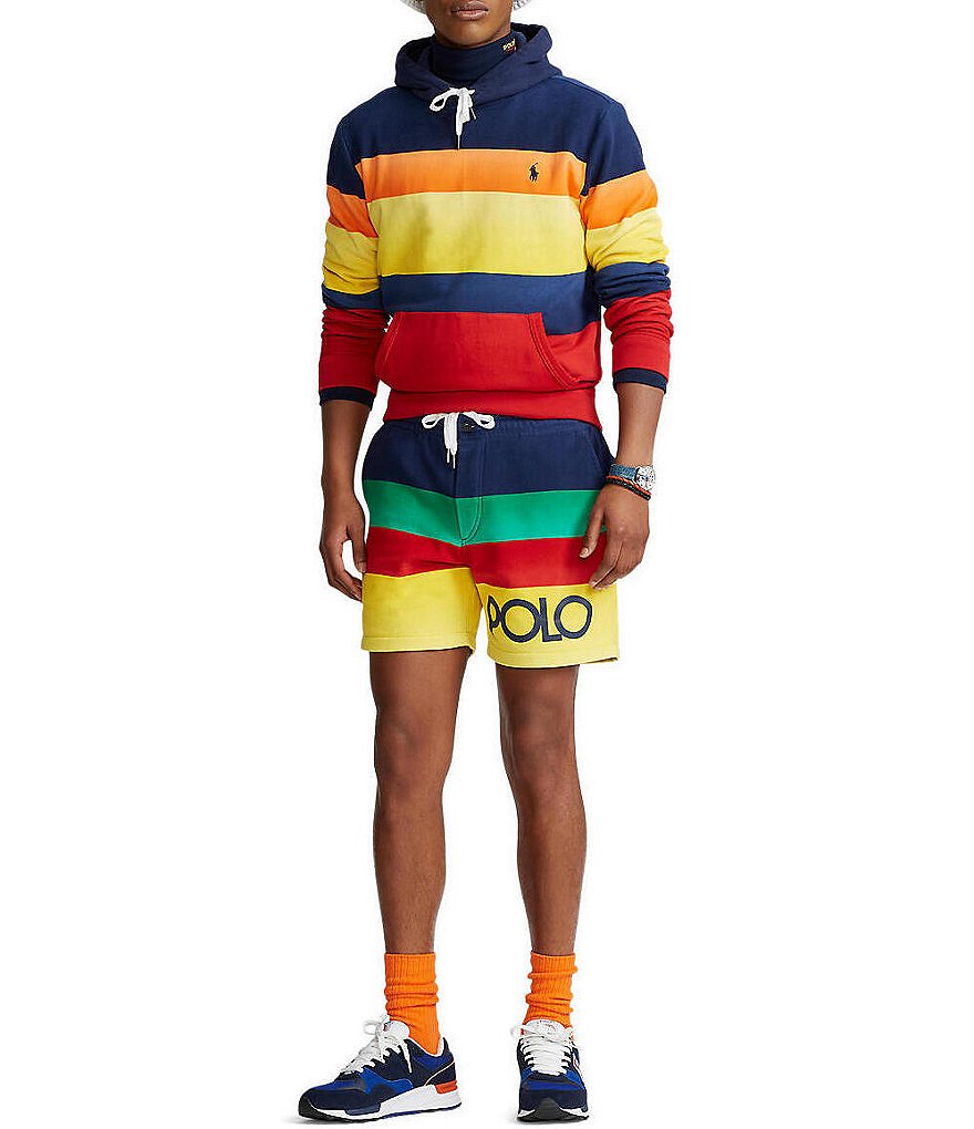 Polo Ralph Lauren Striped Fleece Hoodie
