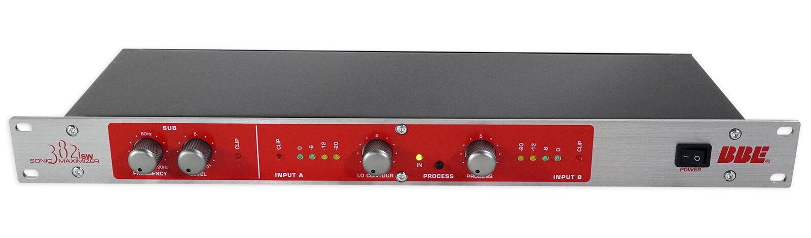 BBE 382ISW Sonic Maximizer Signal Processor w/ Sub Control and Crossover 382I-SW