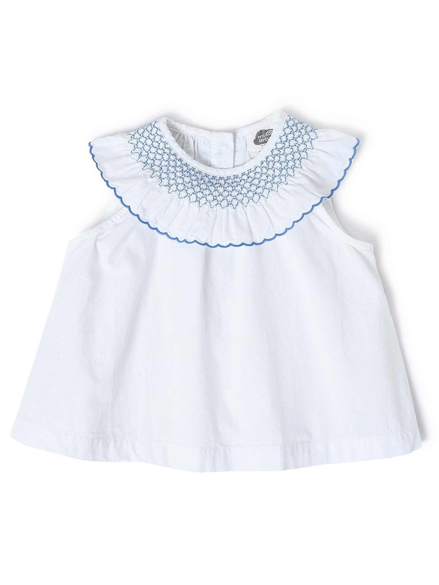MiArcus Kids White Solid Top