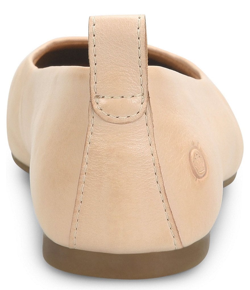 Born Beca Leather Slip-On Flats