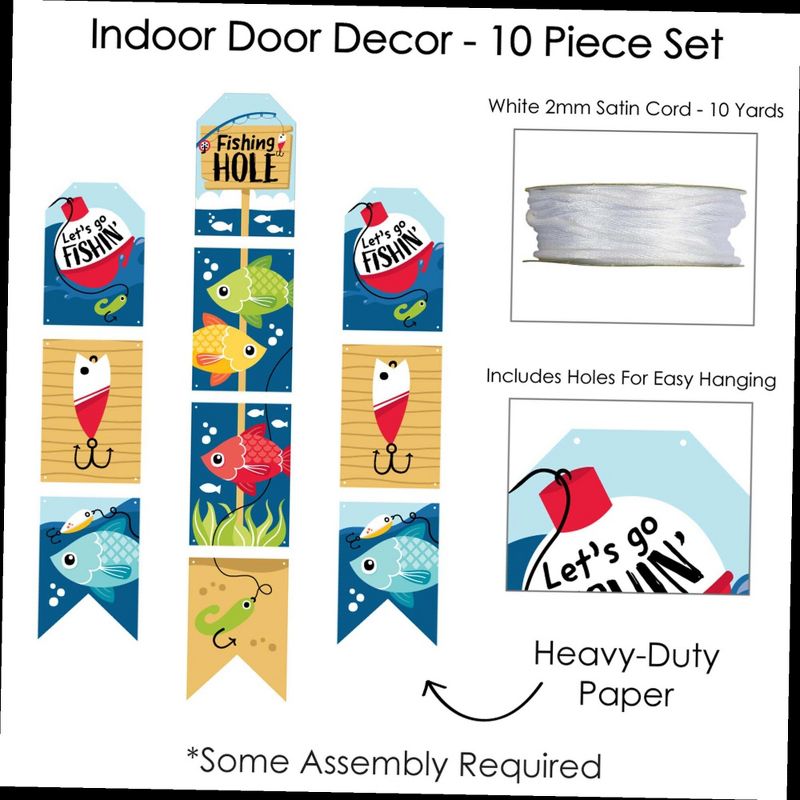 Big Dot of Happiness Blue Elephant - Boy Happy Birthday Decorations Party Banner