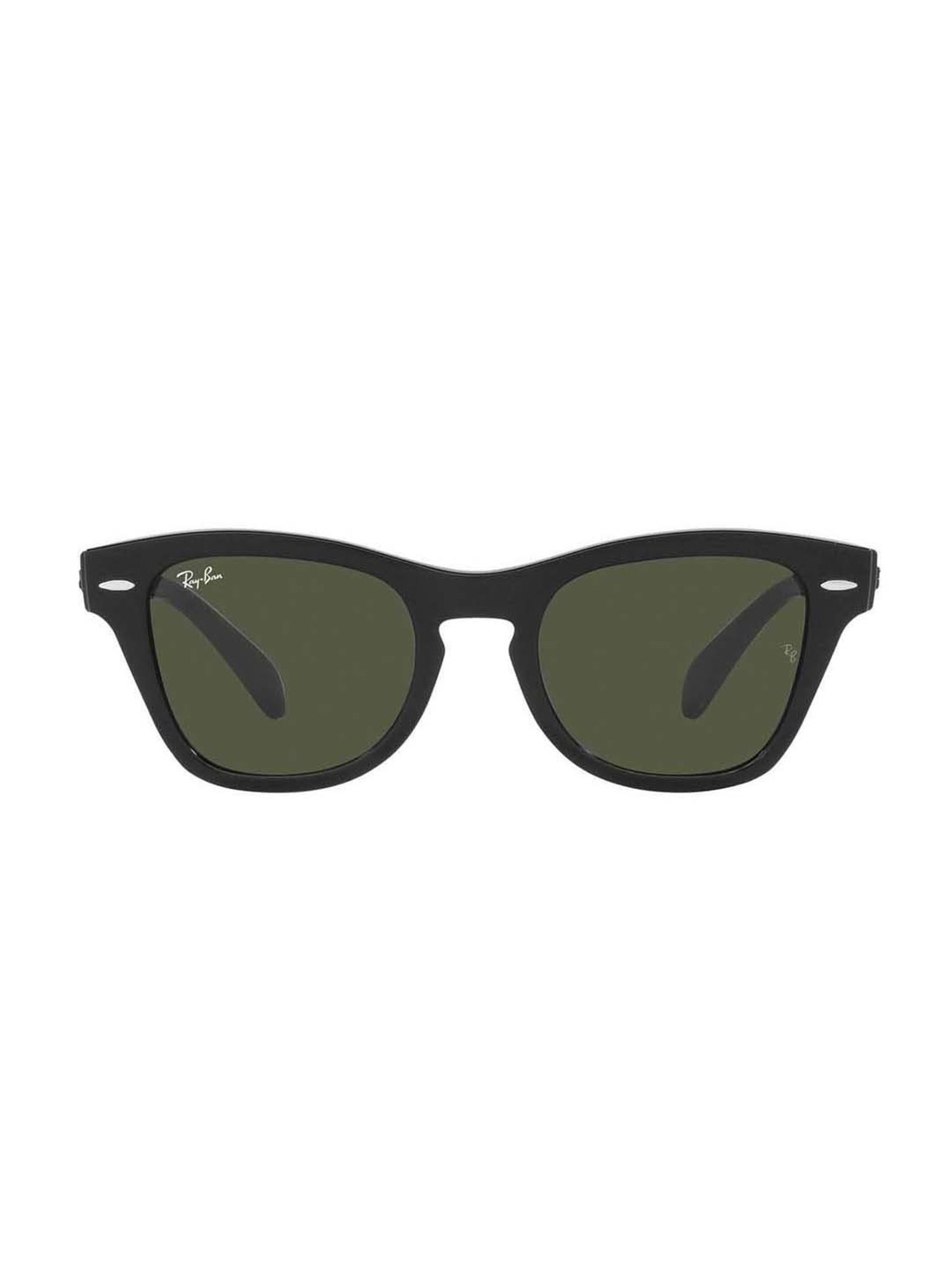 RAY-BAN Unisex UV Protected Green Lens Square Sunglasses - 0RB0707S901/3153