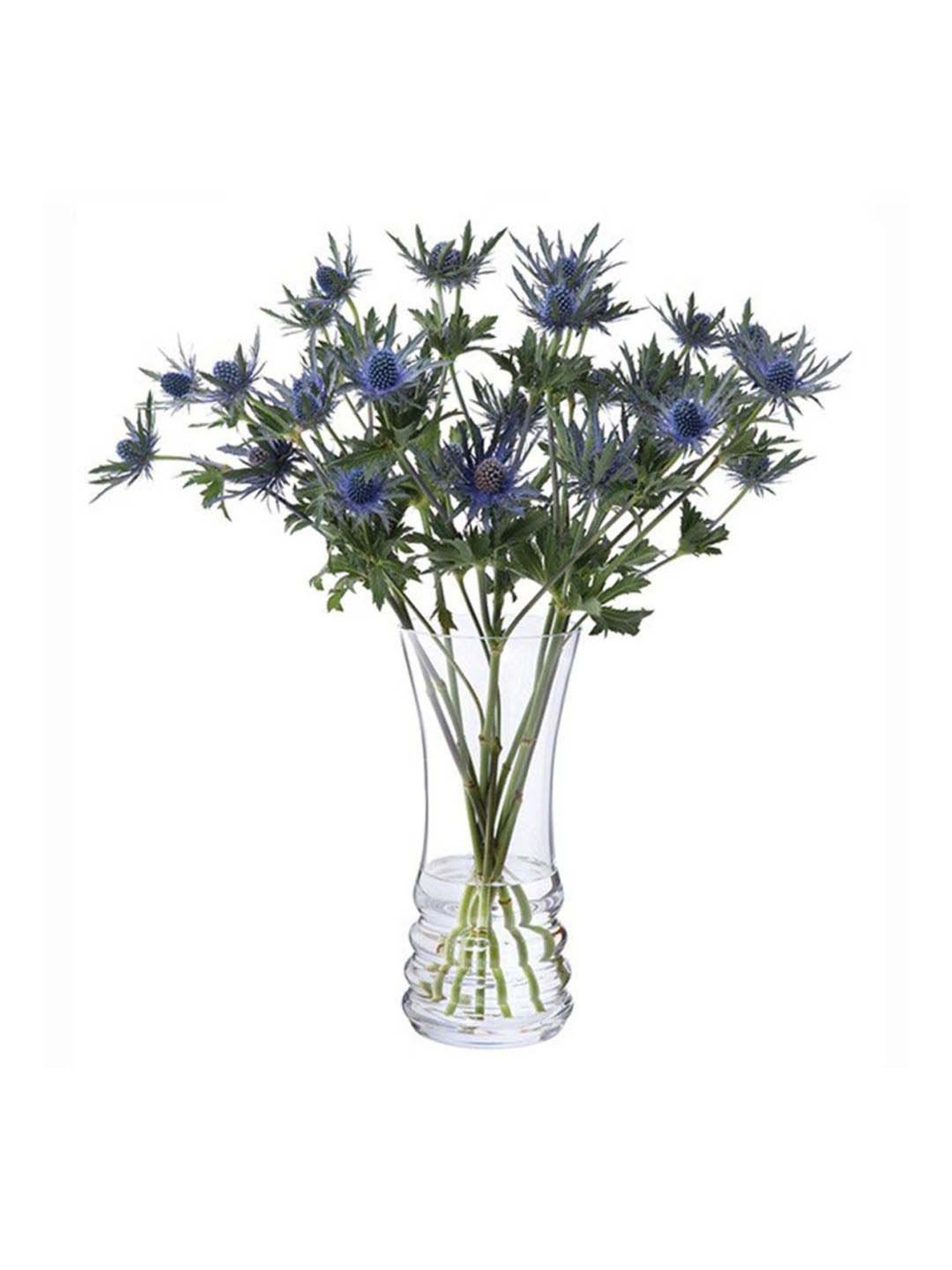 DARTINGTON Crystal Wibble Bunch Flower Vase - Set of 1