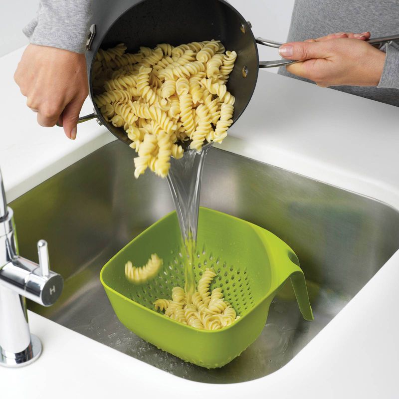 Joseph Joseph Square Colander, Medium - Green