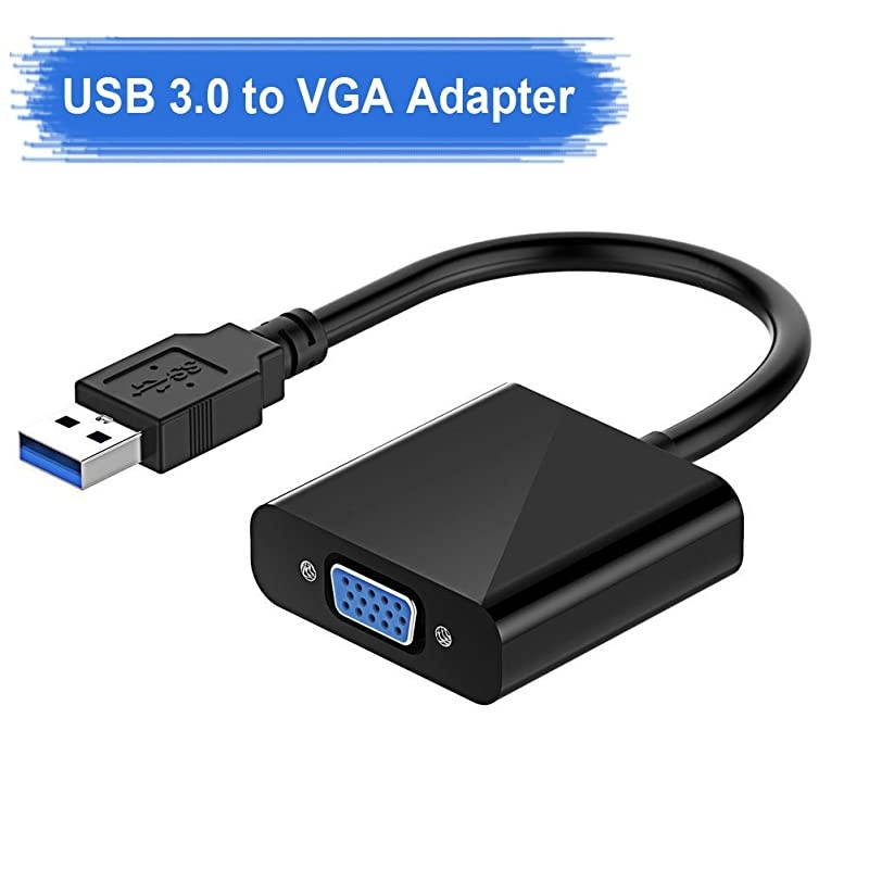 to VGA Adapter30 to VGA Adapter MultiDisplay Video Converter PC Laptop Windows 788110Desktop Laptop PC Monitor Projector HDTV