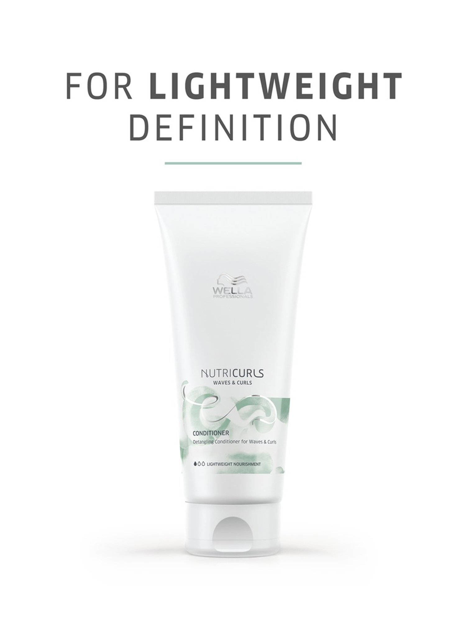 Wella Professionals Nutricurls Waves & Curls Detangling Conditioner  - 200 ml