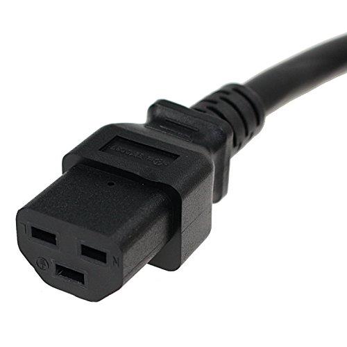 SF Cable 8ft IEC320 C20 to C21 12AWG 20A 250V SJT Power Cord