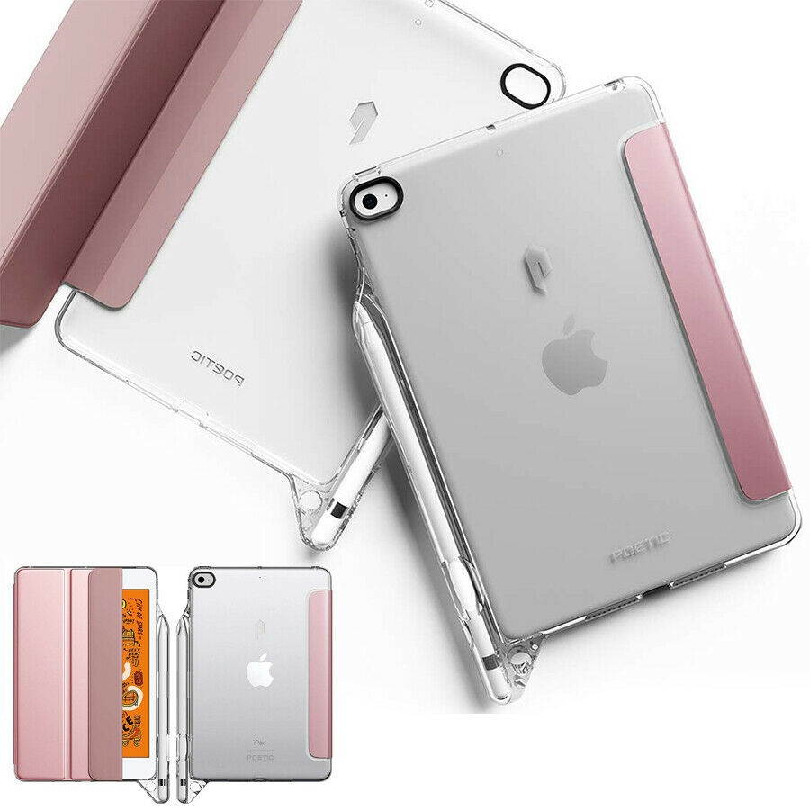 [20 Pieces] For iPad Mini 5 2019 Tablet Cover w/Sleep-Wake Feature Rose Gold