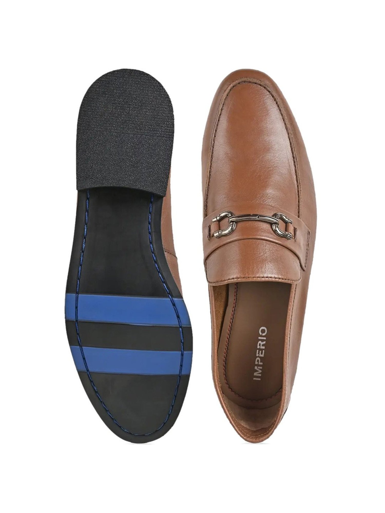 Imperio by Regal Men's Tan Formal Loafers