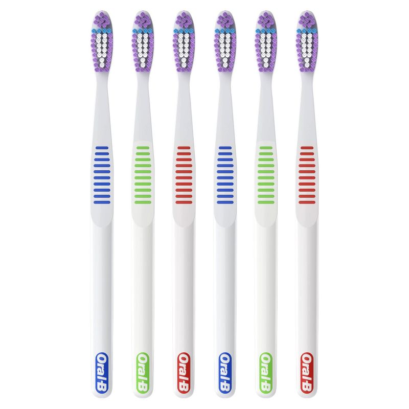 Oral-B Fresh & Clean Toothbrushes - Medium - 6ct