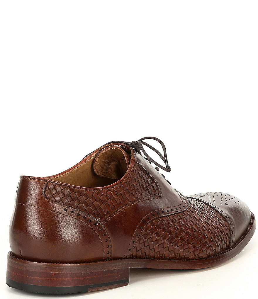 Flag LTD. Men's Hamilton Woven Cap Toe Dress Shoes