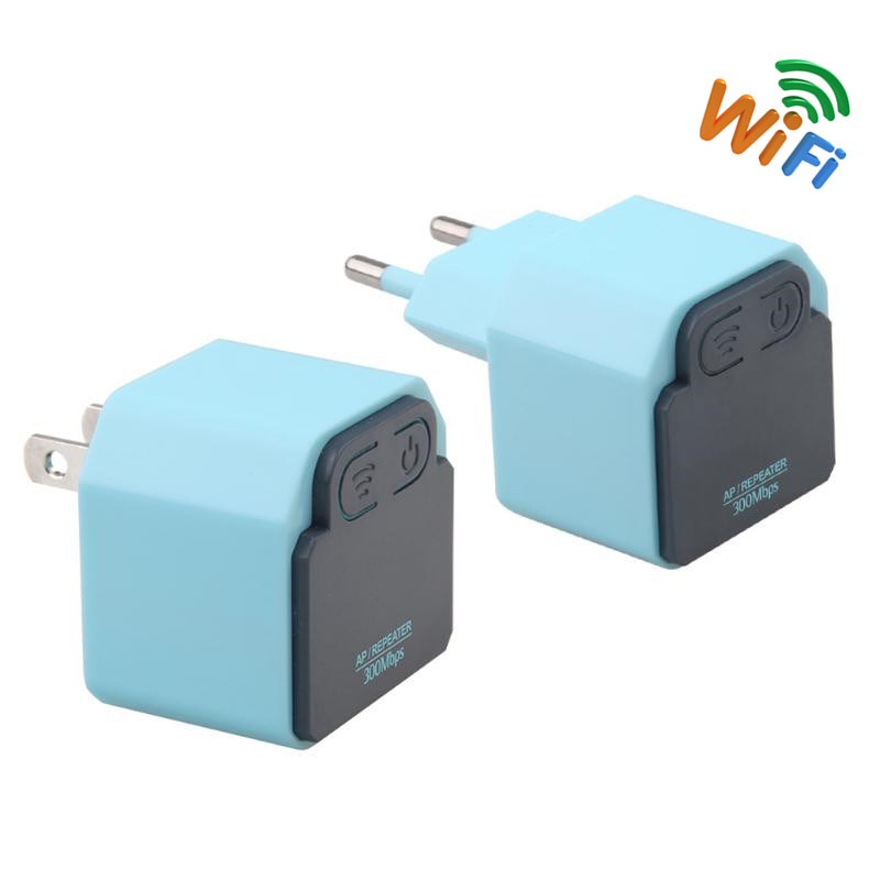 KuWfi 609U 300Mbps Wireless Repeater 2.4Ghz WI-FI AP Router 802.11N Signal Amplifier Wifi Range Extender Booster With US/EU Plug
