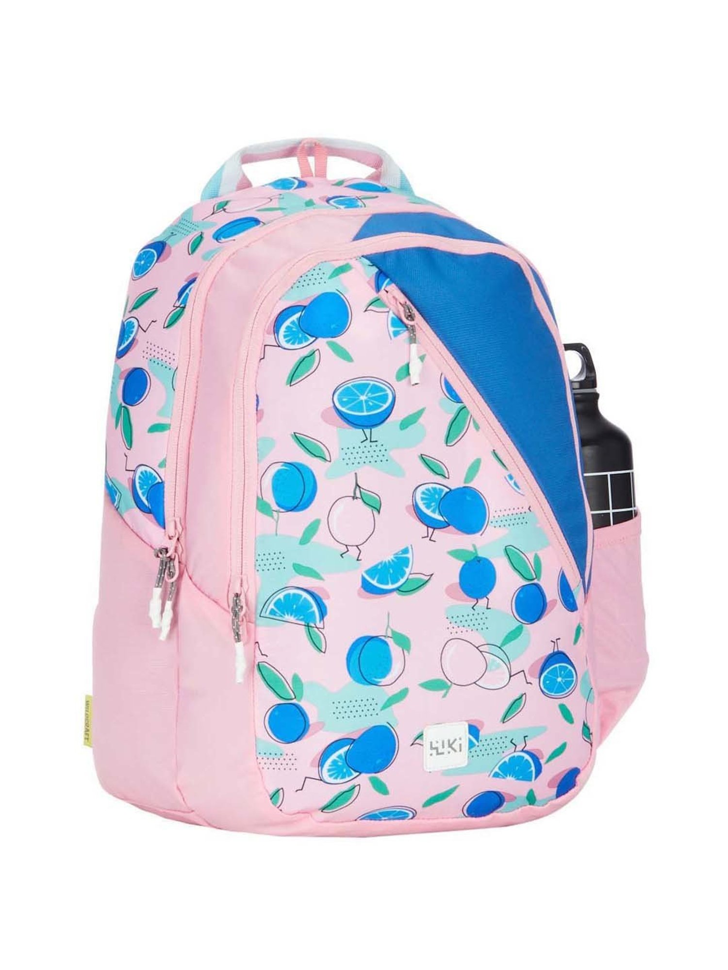 Wiki 21.5 Ltrs Pink Medium Backpack