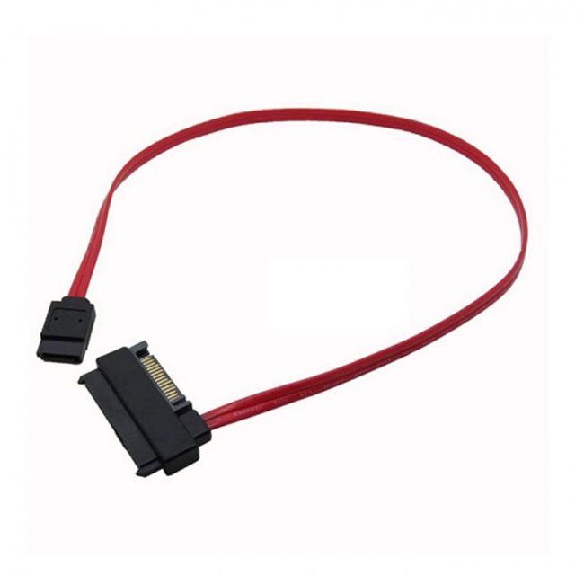 Cablecc  SFF-8482 SAS 29 Pin to 7 Pin SATA Hard Disk Drive Raid Cable with 15 Pin SATA Power Port