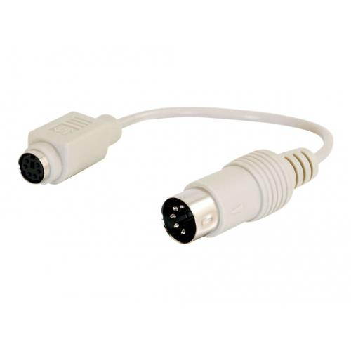 C2G 81499 PS/2 Female to AT Male Keyboard Adapter Cable