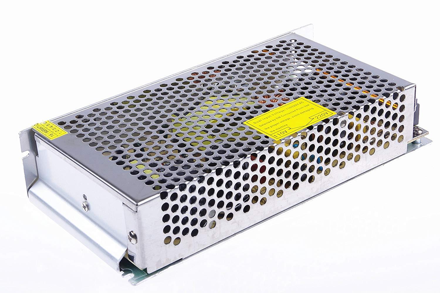 LM YN 110V/220V AC to DC 12V 12.5A 150W Switch Power Supply Power Transformer for CCTV camera, Security System, LED Strip Light, Radio, Computer Project