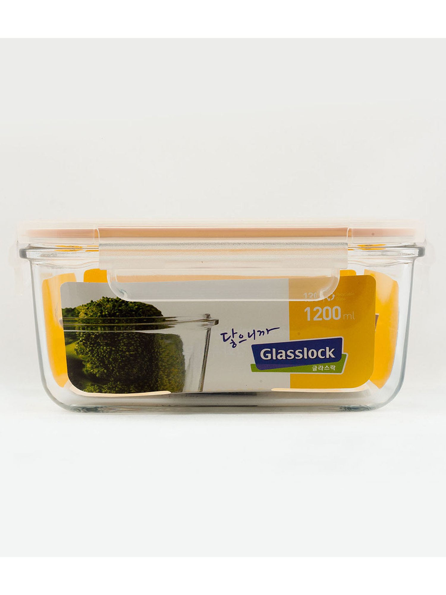 Glasslock Transparent Glass 1200 ml Jars and Container