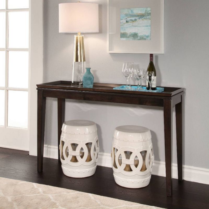 Moroccan Ceramic Garden Stools (Set of 2) White - Abbyson Living