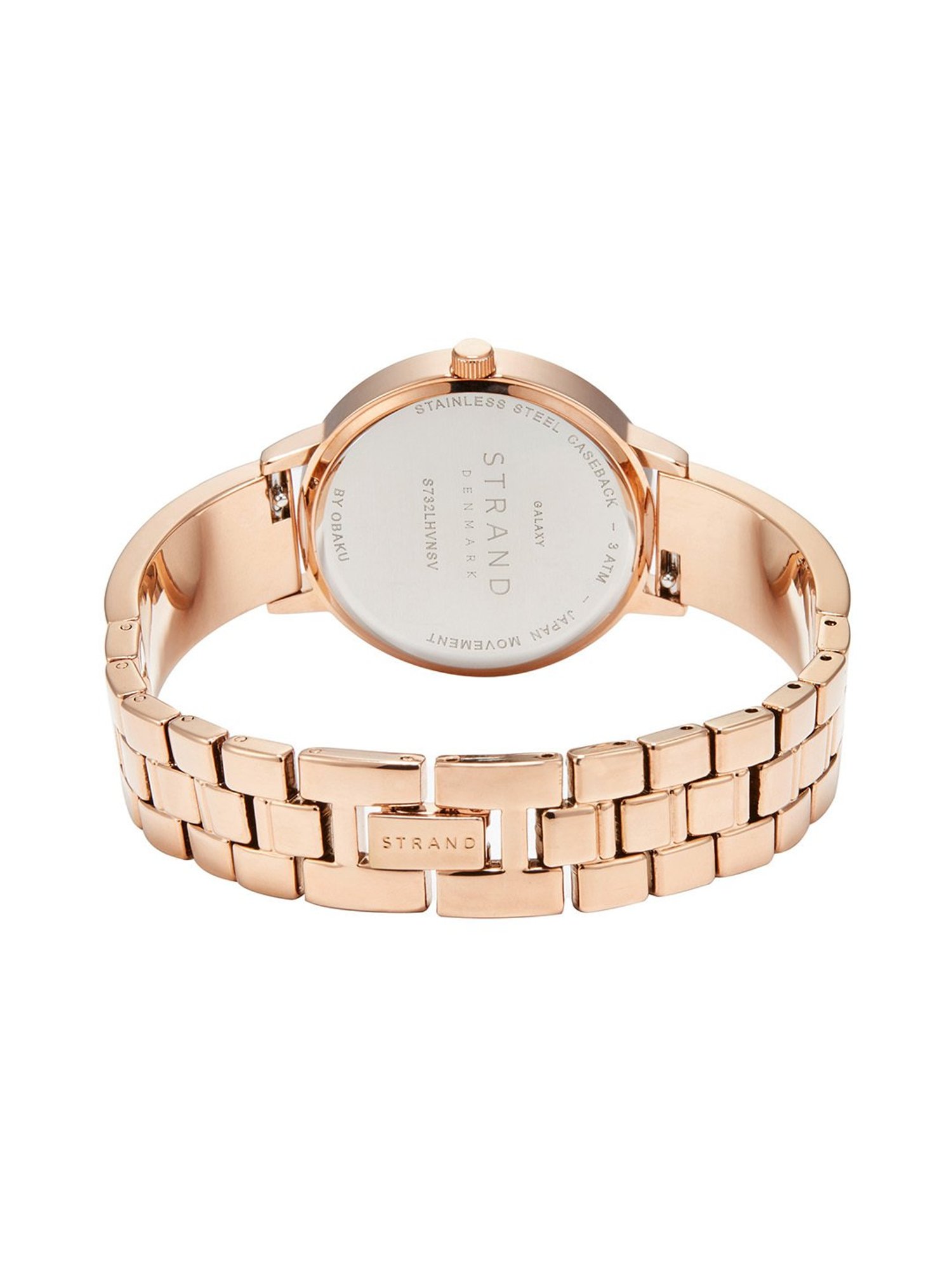 Strand By Obaku S732LHVNSV Galaxy Coffee Analog Watch for Women