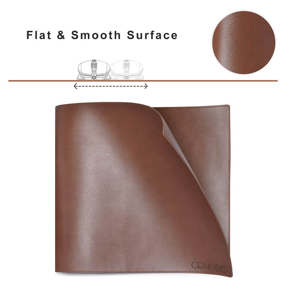 Extended Large Size Gaming Mouse Pad Non-Slip Backing XXL Waterproof Artificial Leather Desk Mat for Office Smooth Stitched Edges 35.4"x15.7"
