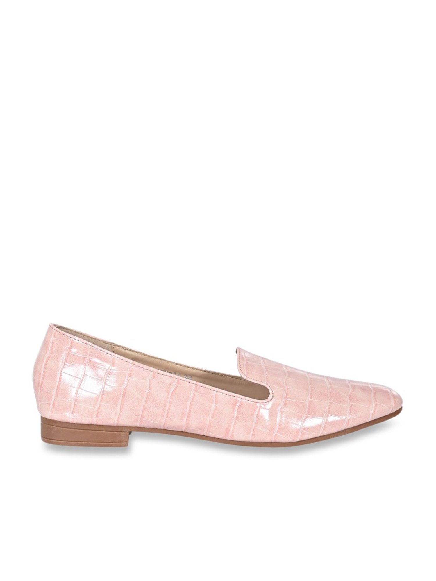 Jove Women's Pink Casual Loafers
