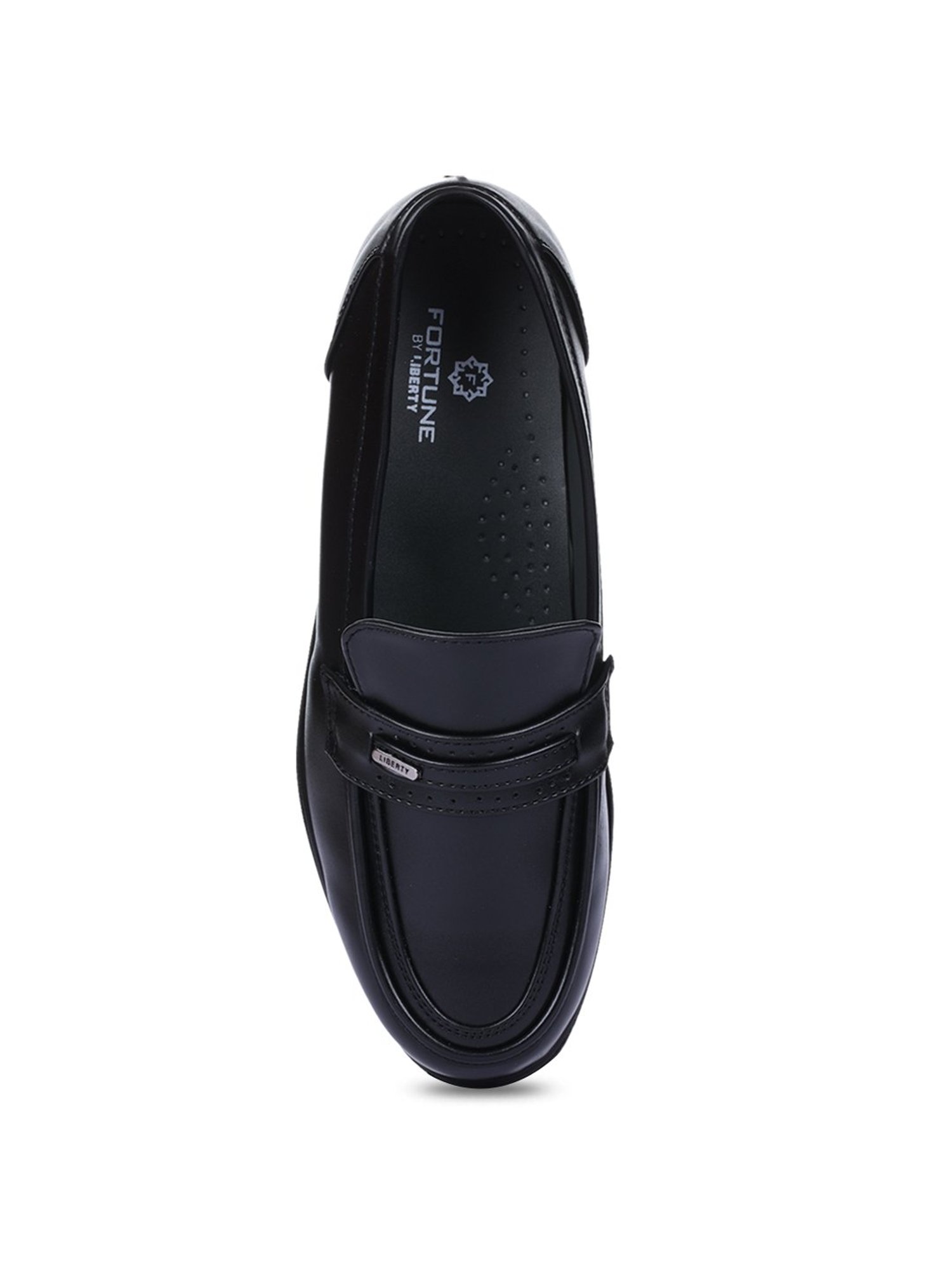 Fortune by Liberty Men's Black Formal Loafers