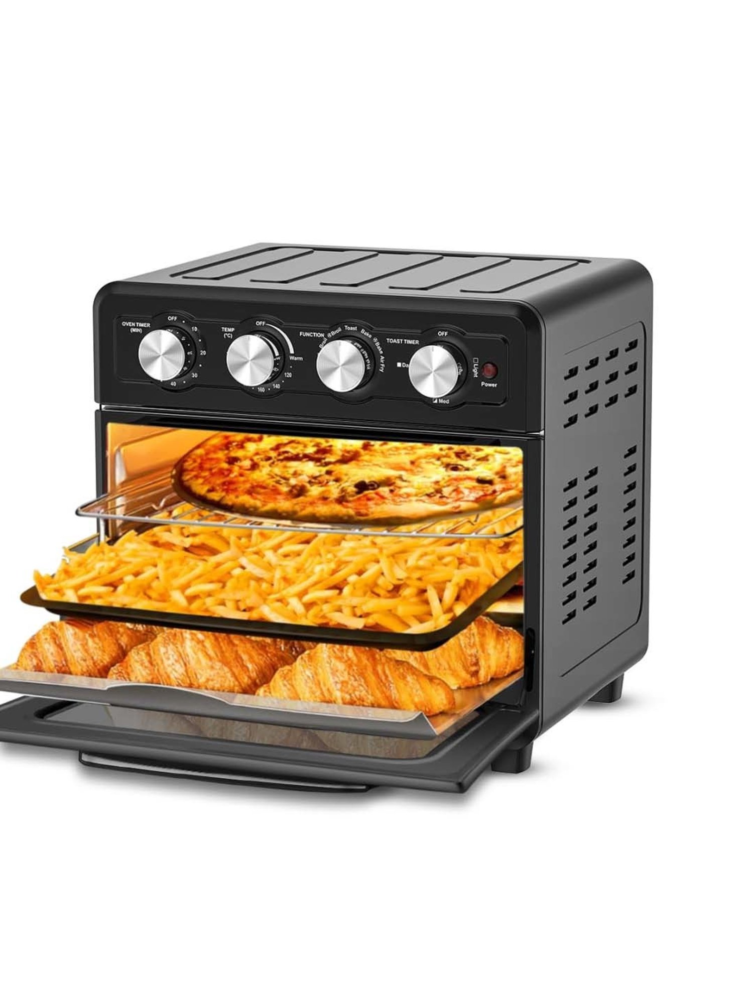 Prestige Nutrifry Black Plastic Electric Digital Touch Airfryer 4.5L