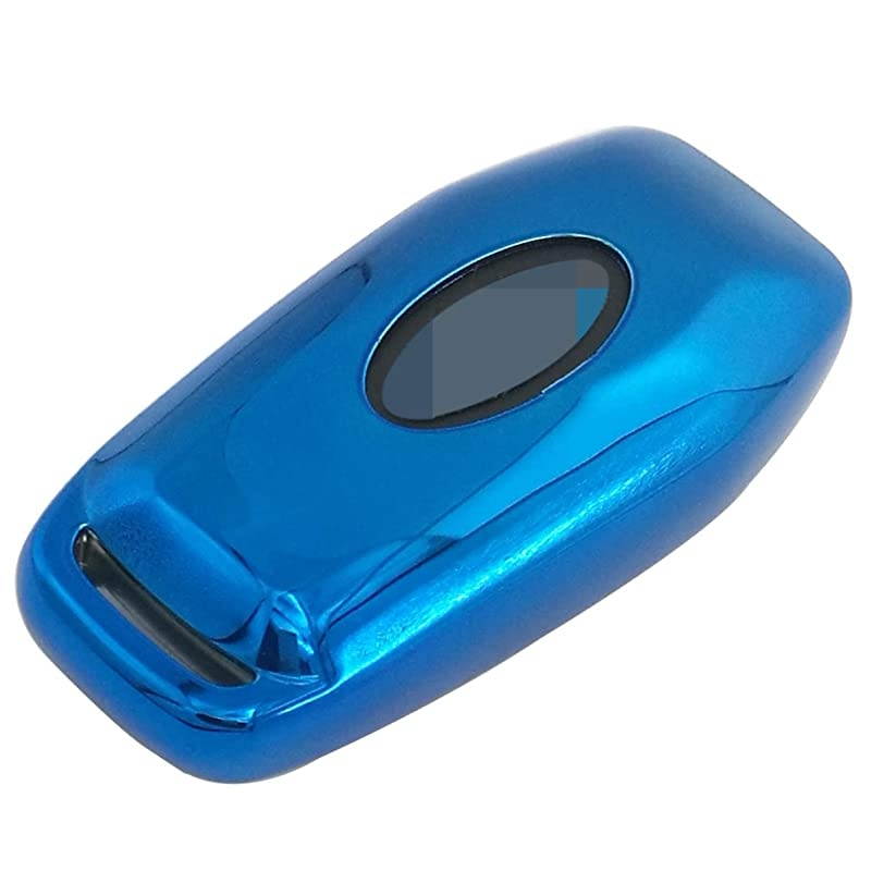 TPU Key Fob Case Holder Jacket Protector for Ford Fusion F150 Edge Explorer Mustang Lincoln MKZ MKC 2345 Buttons Smart KeyNOT fit FlipFolding key