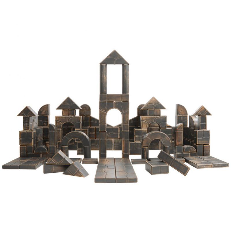 Childcraft Corrugated Building Blocks, Various Sizes, Primary Colors, set of 84