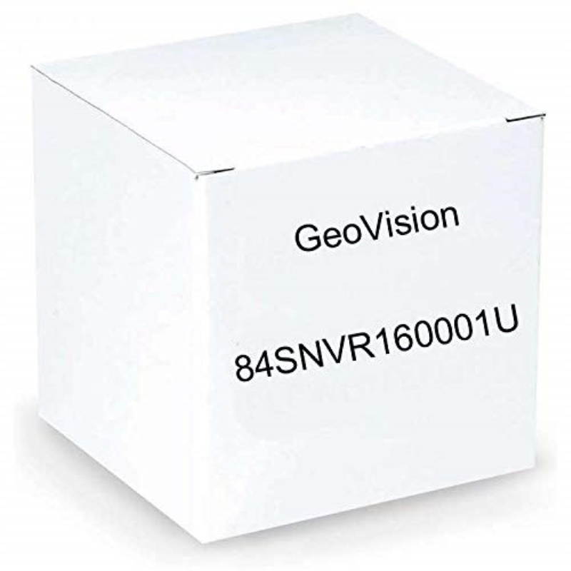 84-SNVR160-001U Geovision SNVR-1600 16 Channel NVR 100Mbps Max Throughput