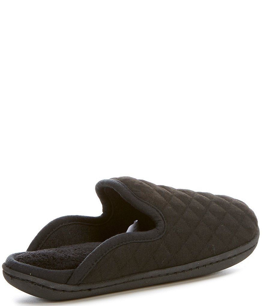 Cabernet Quilted Jersey Slippers