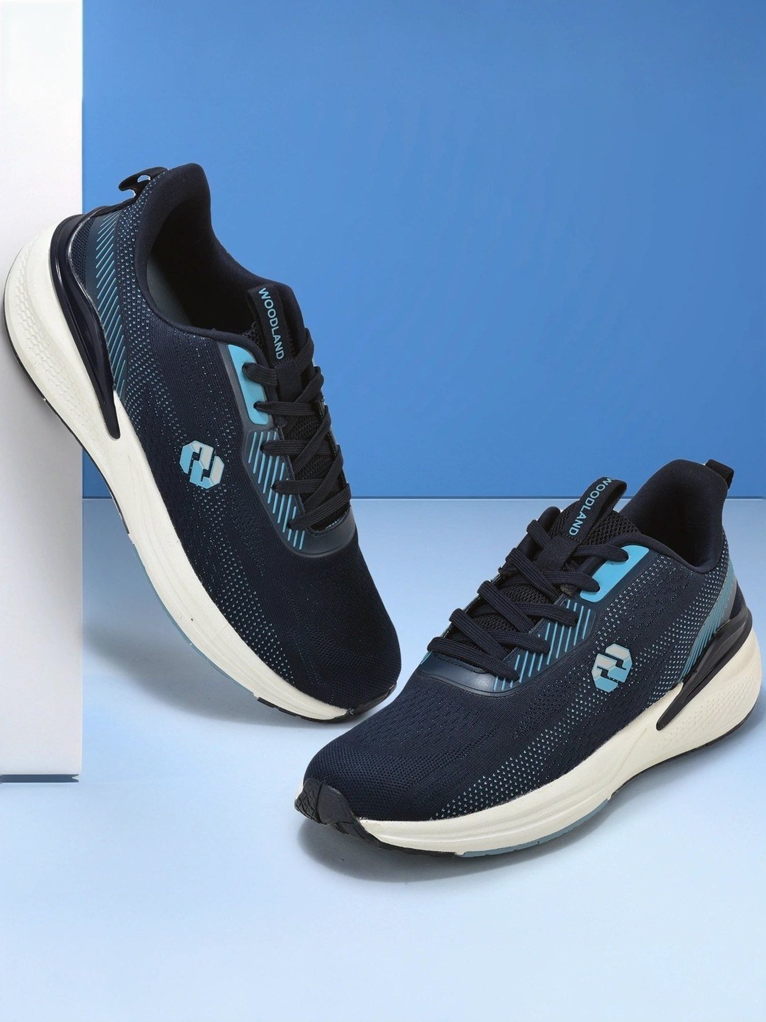 Woodland Men's Navy Running Shoes