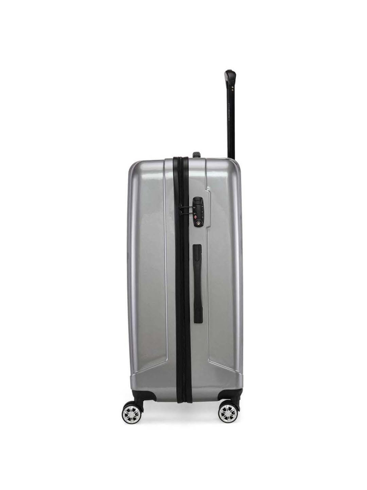 Swiss Brand Baden Grey Large Hard Trolley Bag - 28 cm