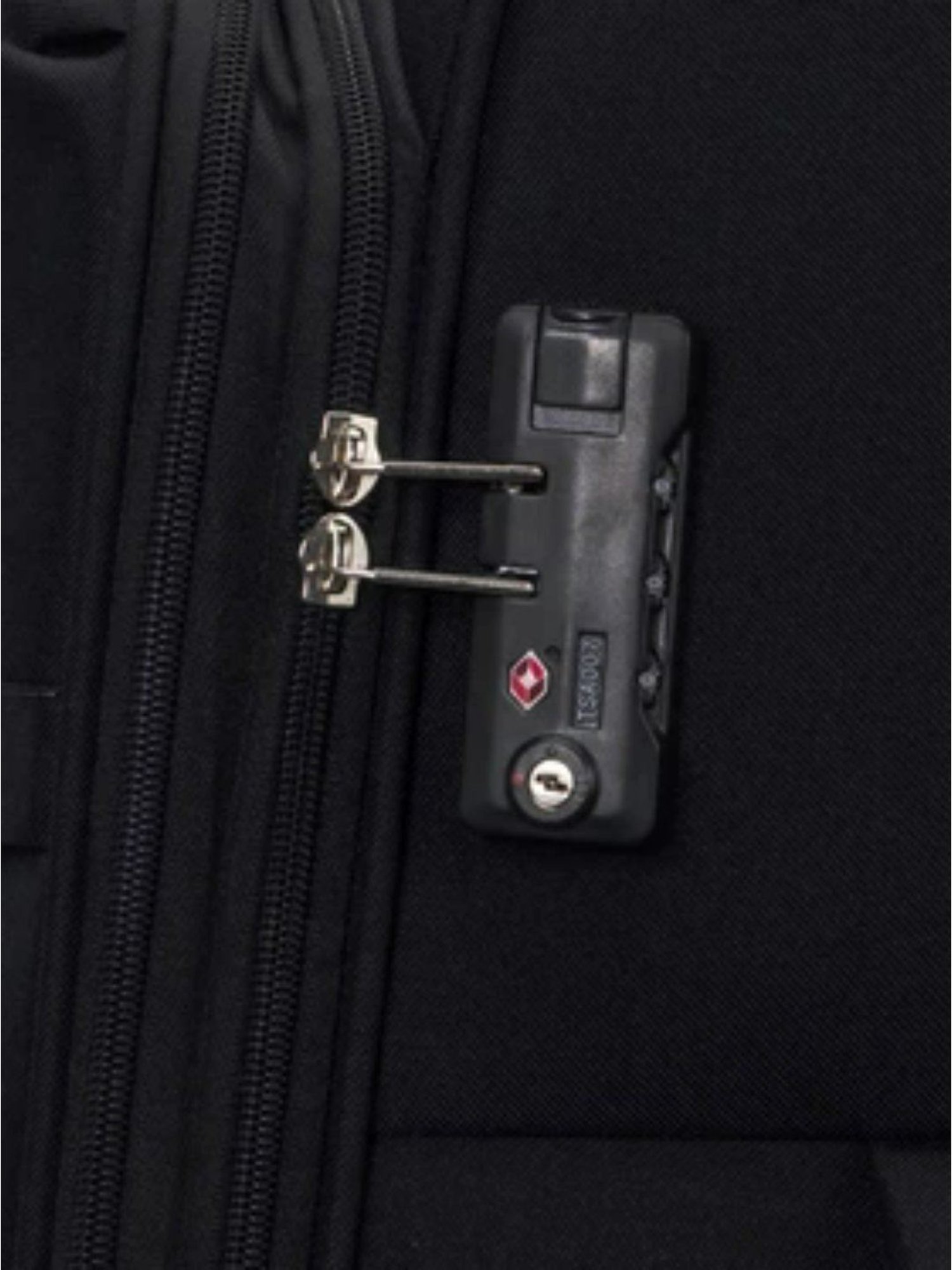 Carriall Black 4 Wheel Large Soft Cabin Trolley Set of 2 - 79 cm