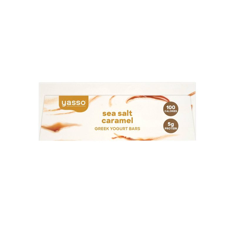 Yasso Frozen Greek Yogurt - Sea Salt Caramel Bars - 4ct