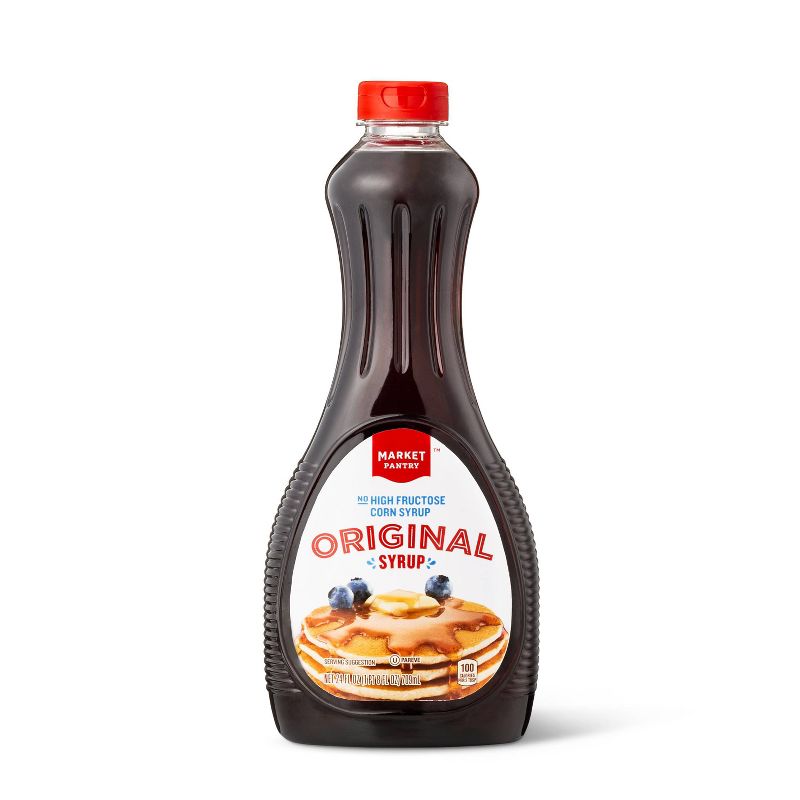 Hungry Jack Original - No High Fructose Corn Syrup Pancake Syrup – 27.6 fl oz  - Market Pantry™