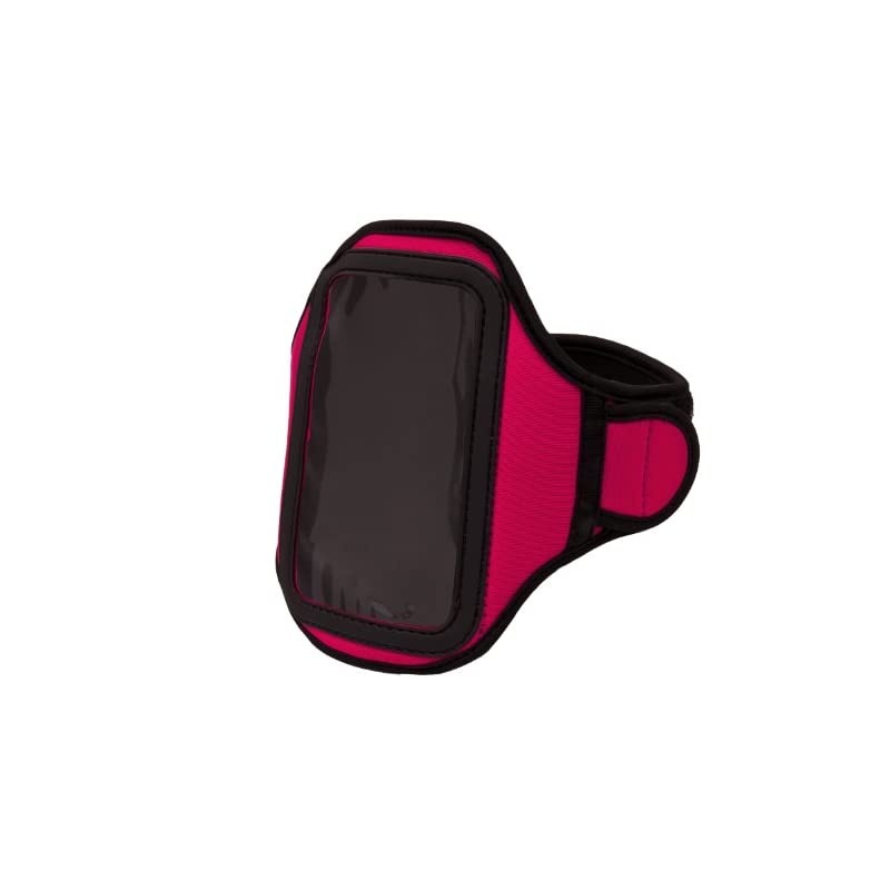OEM VG Brand Magenta Armband with Sweat Resistant Lining and Unique Key Pocket for Nokia Lumia 920 Smart Phone + VanGoddy Wrist Band