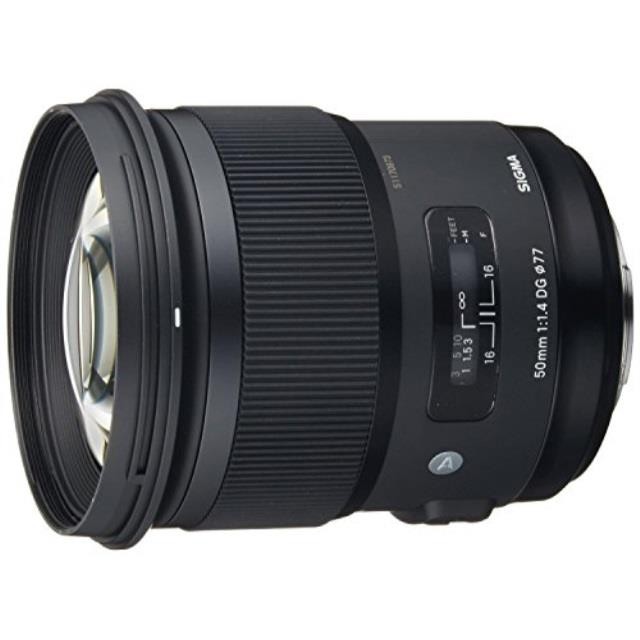 Sigma 50mm F1.4 DG HSM Art Lens for Sony Alpha Cameras - International Version