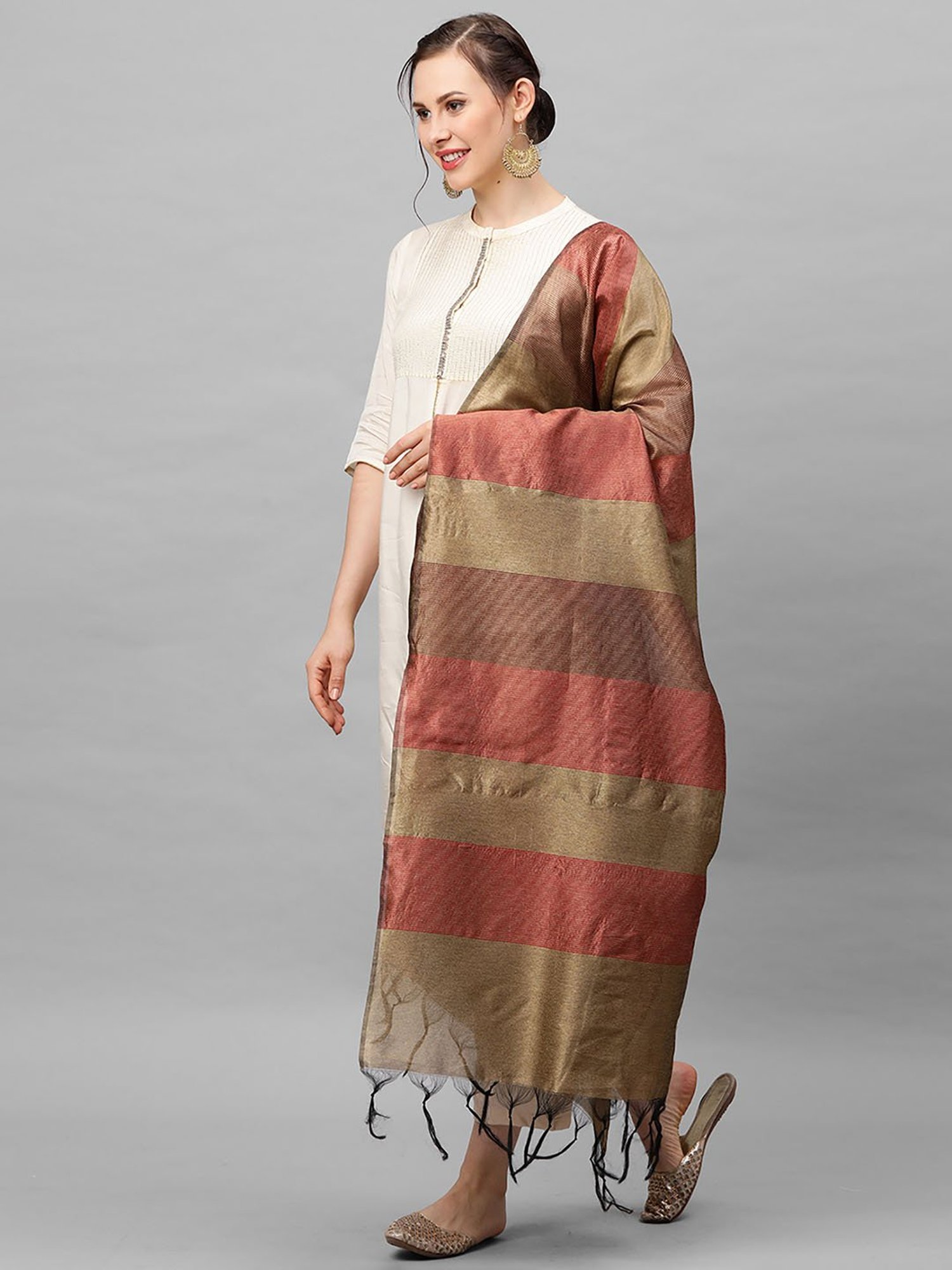 Indo Era Multicolor Dupatta