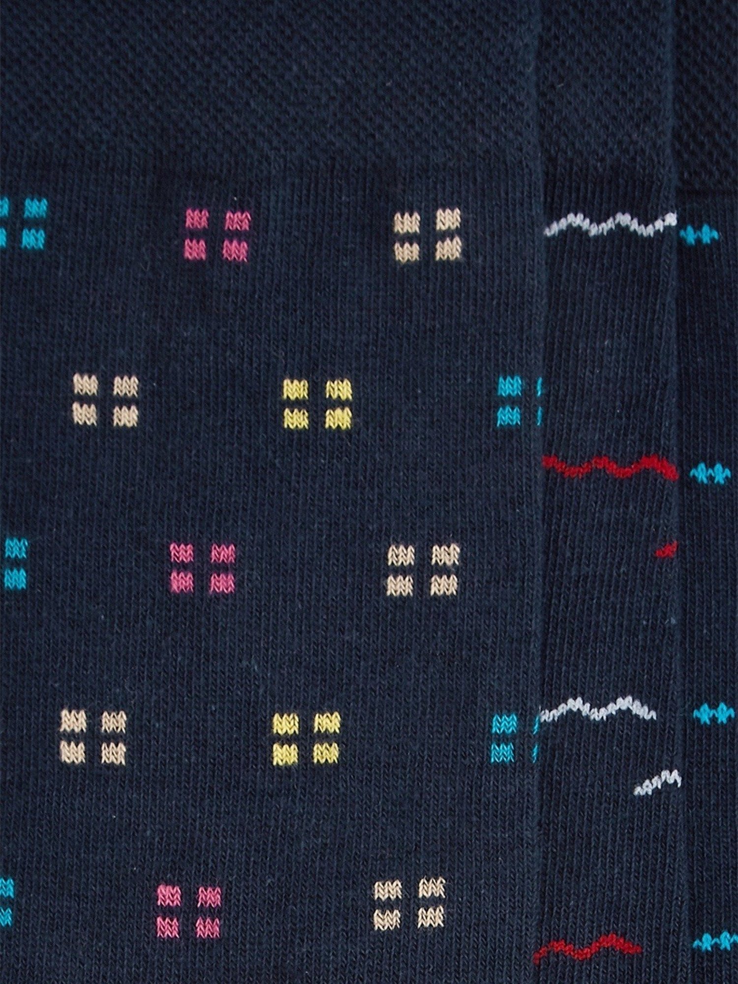 Richard Parker by Pantaloons Navy Blue Printed Socks - Pack of 3