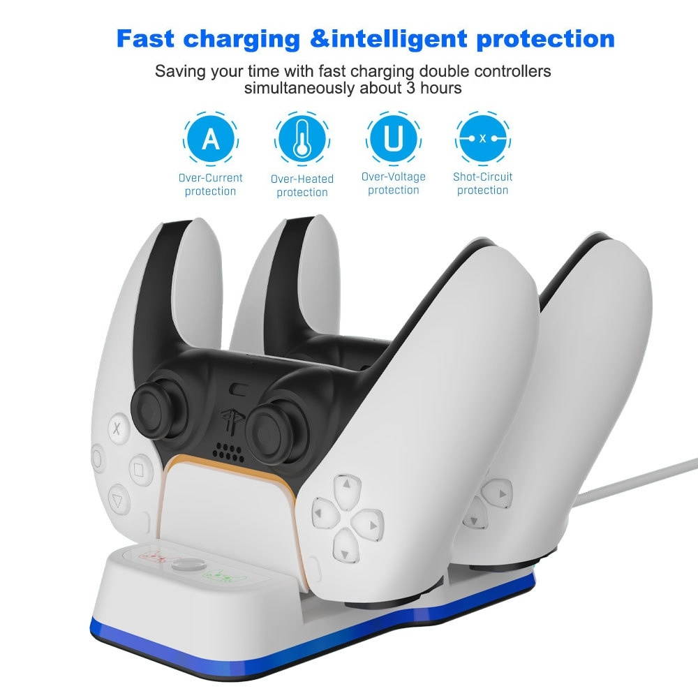 2 PCS Gamepad Hard Shell Bag Portable Storage Bag For PS5, Random Colour Delivery