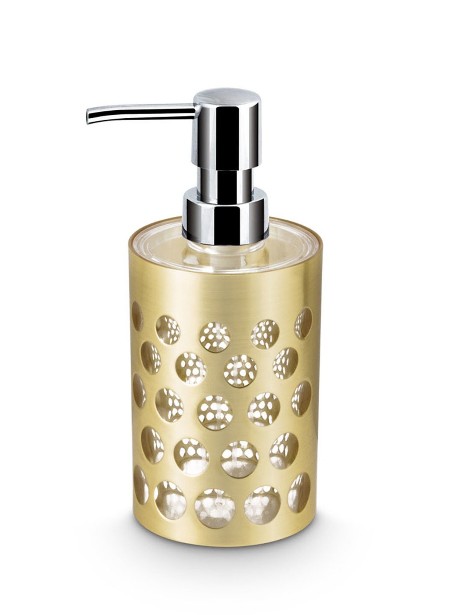 Freelance Gold Polyresin Set of 4 Bathroom Accessories