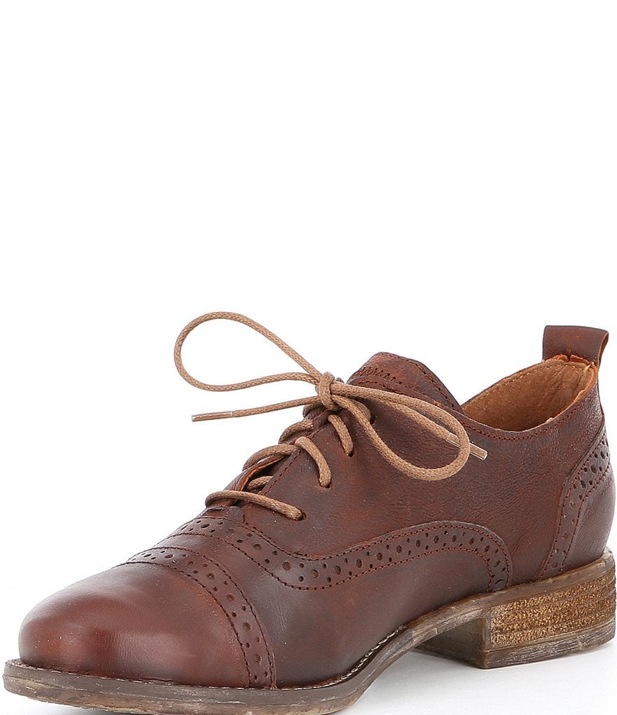 SAS Siesta Leather Wedge Oxford