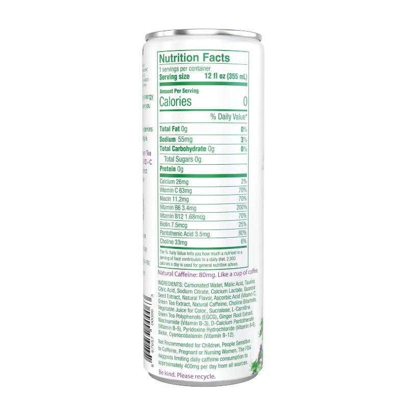 Aspire Apple = Acai Energy Drink - 12 fl oz Can