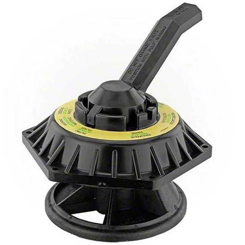 Pentair 272531 Six Way 1.5 Inch Top Mount HiFlow Multiport Valve Top Valve Assembly Replacement Part