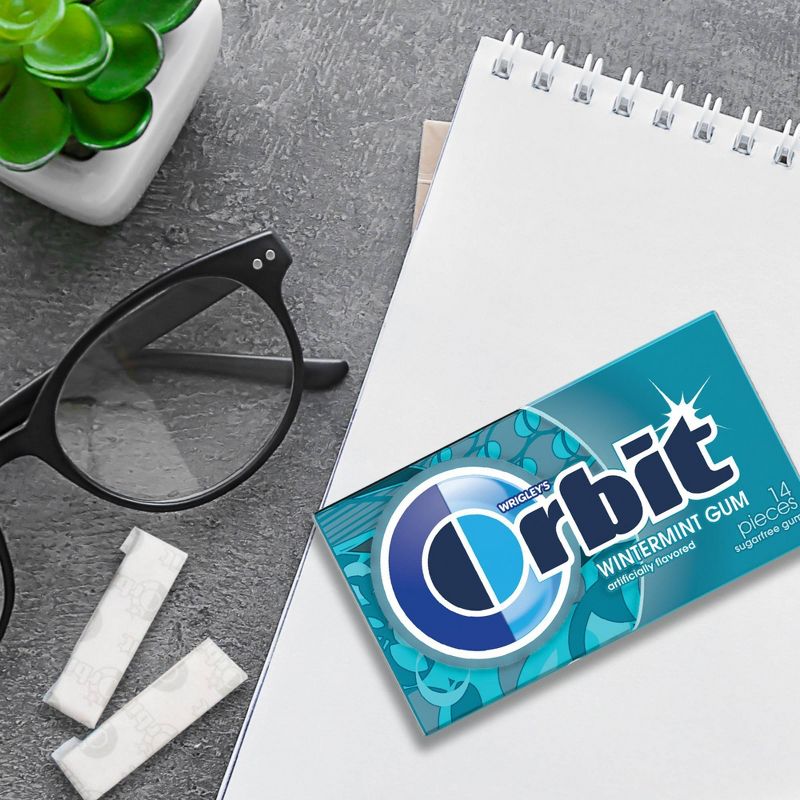 Orbit Wintermint Sugar Free Gum Single Pack - 14 Piece